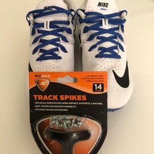 Nike Rival S sprint track and field shoes/spikes